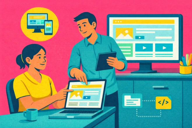 Illustration for the email database 21431 Agences de création de sites web in France