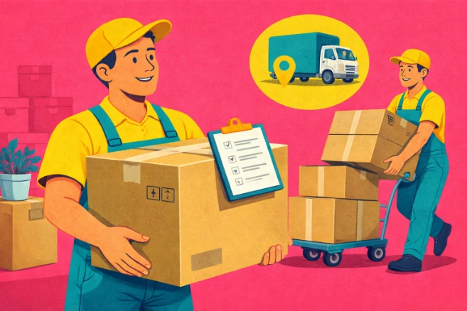 Email files of Déménageurs