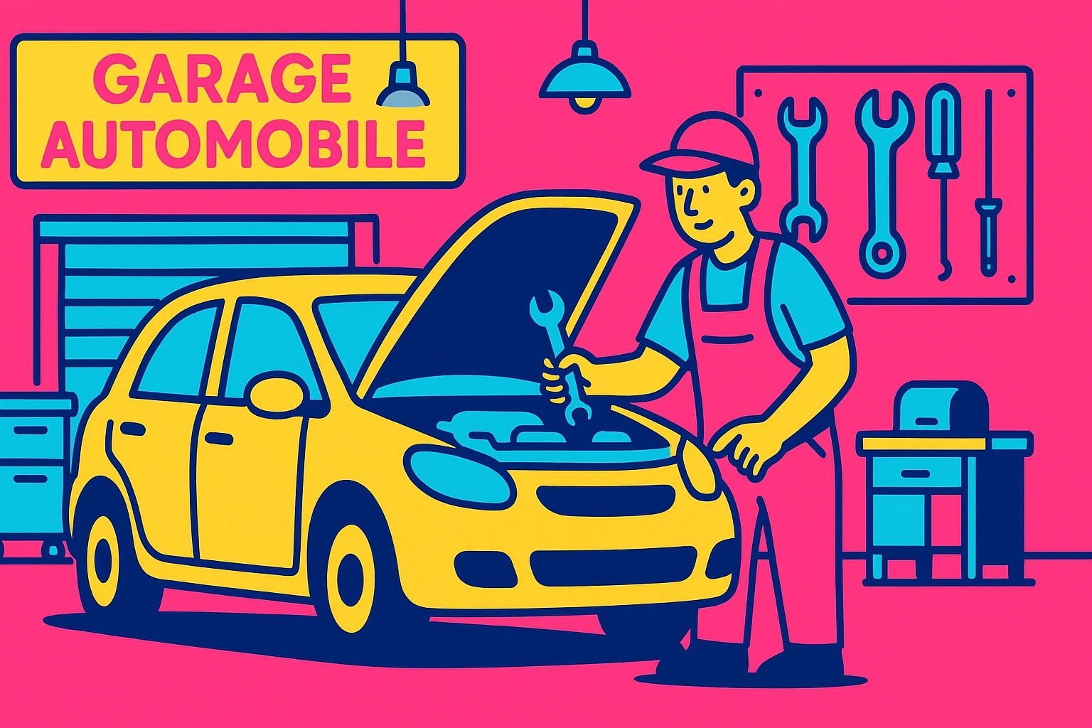 Illustration for email base 5116 Car garages in the Provence-Alpes-Cote d'Azur region