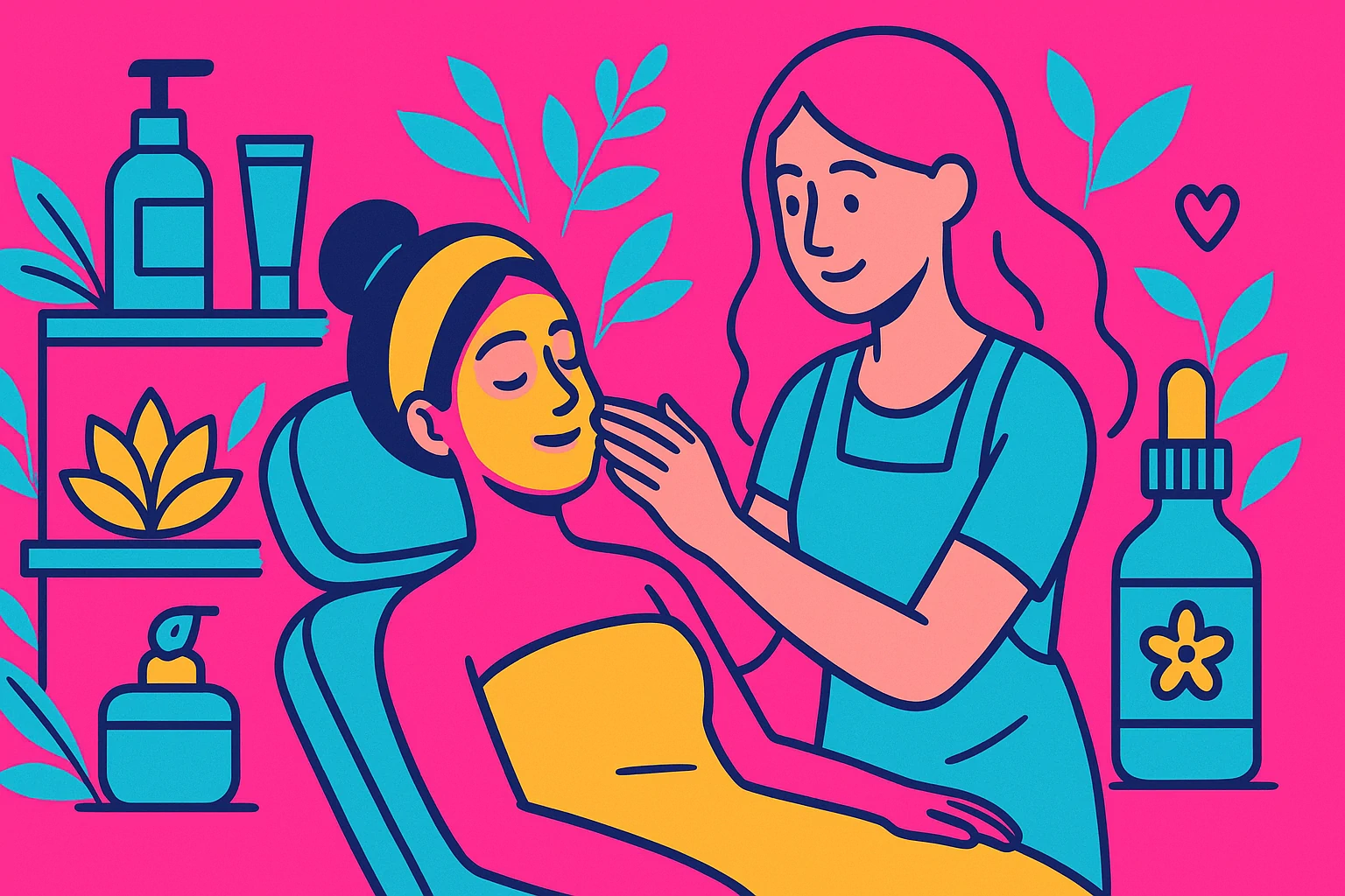 Illustration for email base 790 Beauty salons in department 44