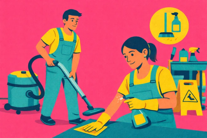 Illustration for the email database 17663 Service de nettoyage et d'entretien in France