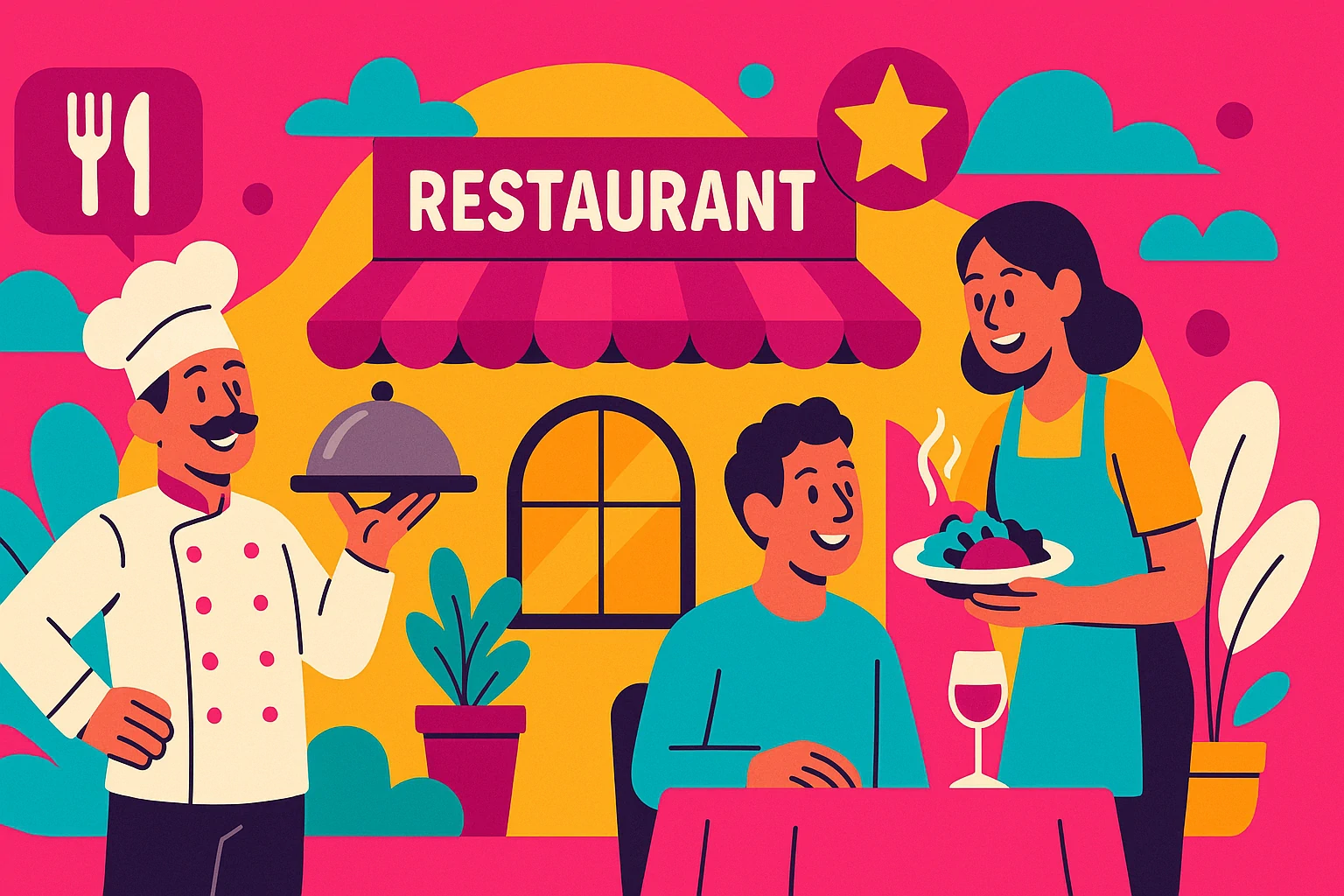 Illustration for email base 3309 Restaurants in department 78